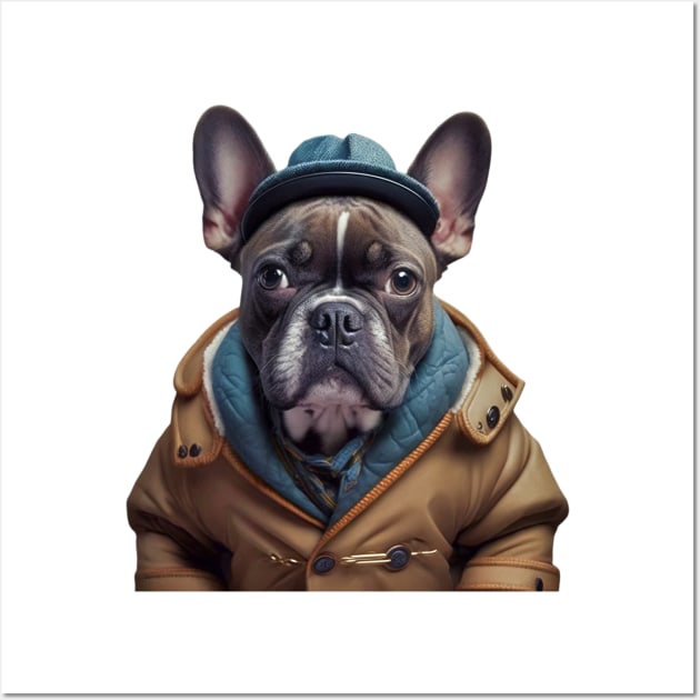 French Bulldog Harlem Style Wall Art by Unboxed Mind of J.A.Y LLC 